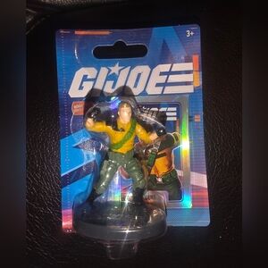 GI Joe Duke Figure 2.25" Bonus Card Hasbro Cake Topper Toy